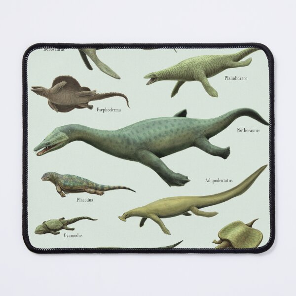 Item preview, Sauropterygia. Triassic Marine Reptiles on scale designed and sold by Mario Lanzas.