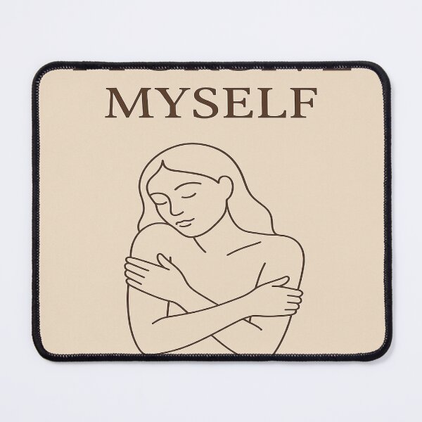 Item preview, "I FORGIVE MYSELF – Self Love Affirmation Poster | Minimalist Mental Health Wall Art" designed and sold by natalygattamelati.