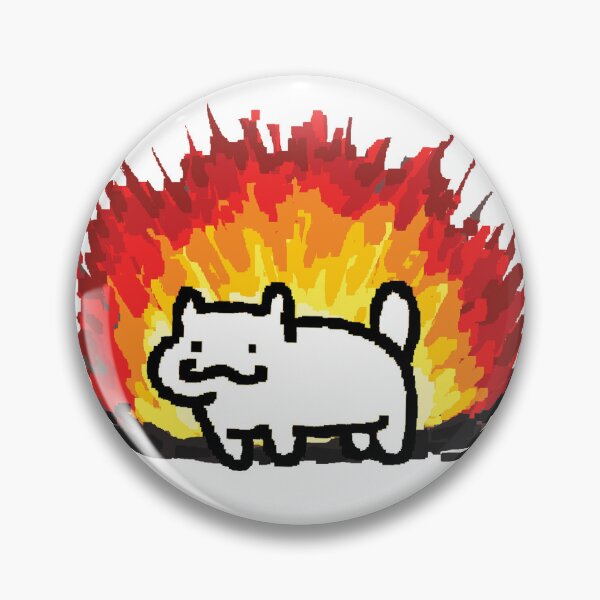 Item preview, Explosion Cat sticker designed and sold by MafuButler.