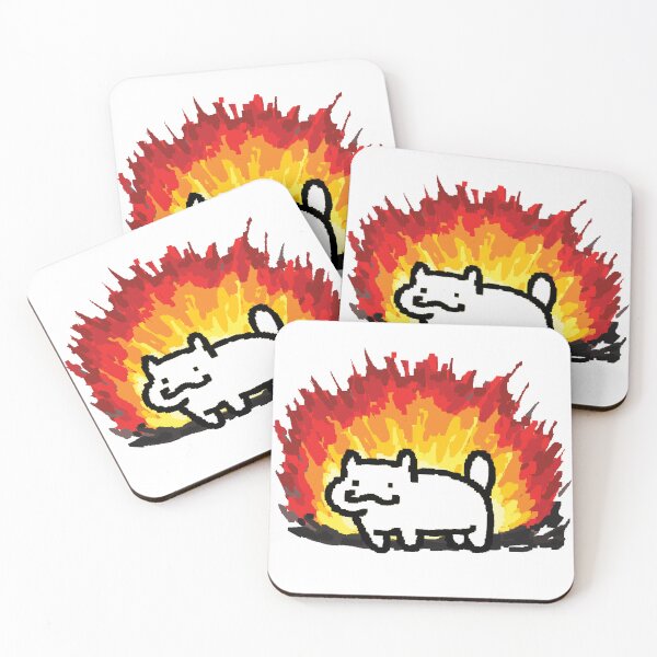 Item preview, Explosion Cat sticker designed and sold by MafuButler.