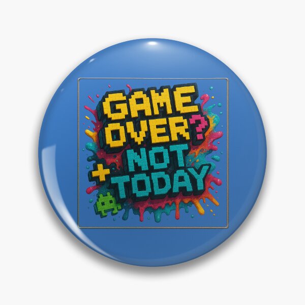 Item preview, No Game Over – Gaming meets Motivation designed and sold by Girih.