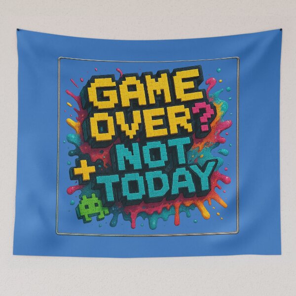 Item preview, No Game Over – Gaming meets Motivation designed and sold by Girih.