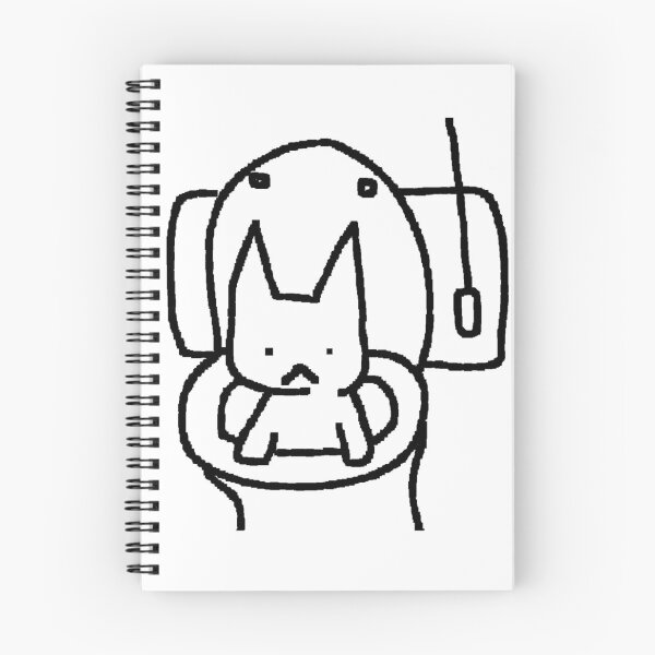 Item preview, Skibidi cat sticker designed and sold by MafuButler.