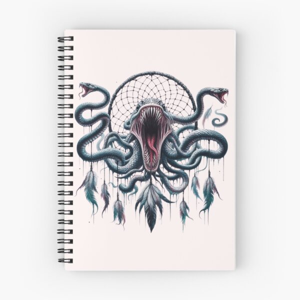 Item preview, Scary snake Dream Catcher – Horror Aesthetic Spooky Nightmare Design designed and sold by harmzk90.