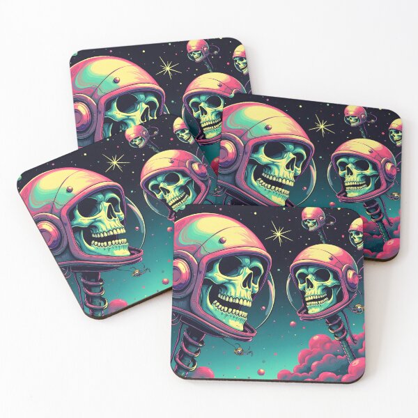 Item preview, Skullonaut Drift designed and sold by AlienInkvasion.