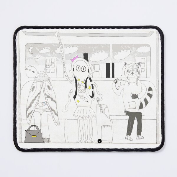 Item preview, Animal Subway at Night designed and sold by Connors-Pieces.
