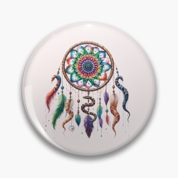 Item preview, Scary snake Dream Catcher – Horror Aesthetic Spooky Nightmare Design designed and sold by harmzk90.