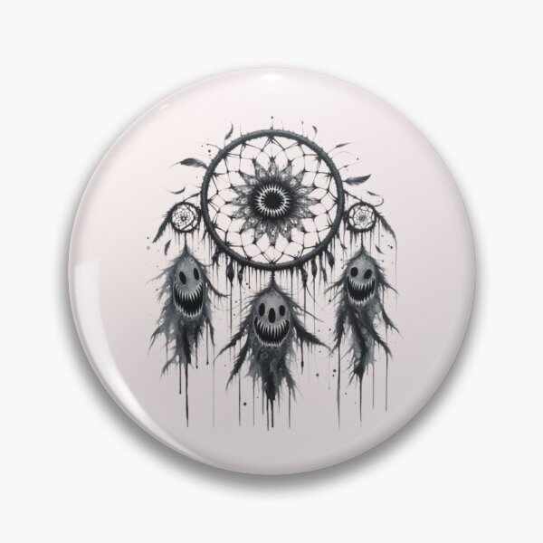 Item preview, Scary Dream Catcher – Horror Aesthetic Spooky Nightmare Design designed and sold by harmzk90.