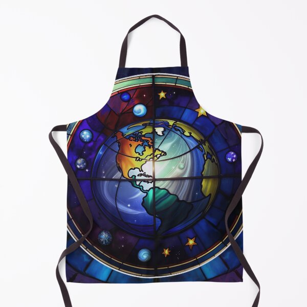 Item preview, Sacred Earth Stained Glass Galaxy designed and sold by AuroraXGreen.