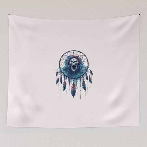 Item preview, Scary Dream Catcher – Horror Aesthetic Spooky Nightmare Design designed and sold by harmzk90.