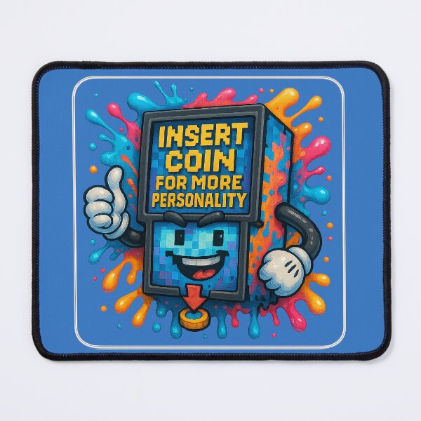 Item preview, More personality – retro-style arcade humor designed and sold by Girih.