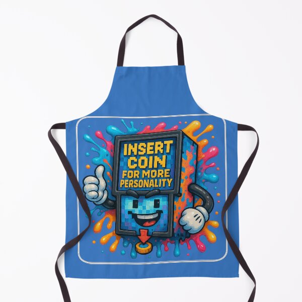 Item preview, More personality – retro-style arcade humor designed and sold by Girih.