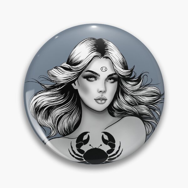 Item preview, Carina the Cancer V2 - Slate Gray designed and sold by MaryAura.