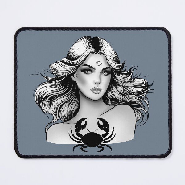Item preview, Carina the Cancer V2 - Slate Gray designed and sold by MaryAura.