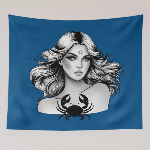 Item preview, Carina the Cancer V2 - Deep Teal designed and sold by MaryAura.