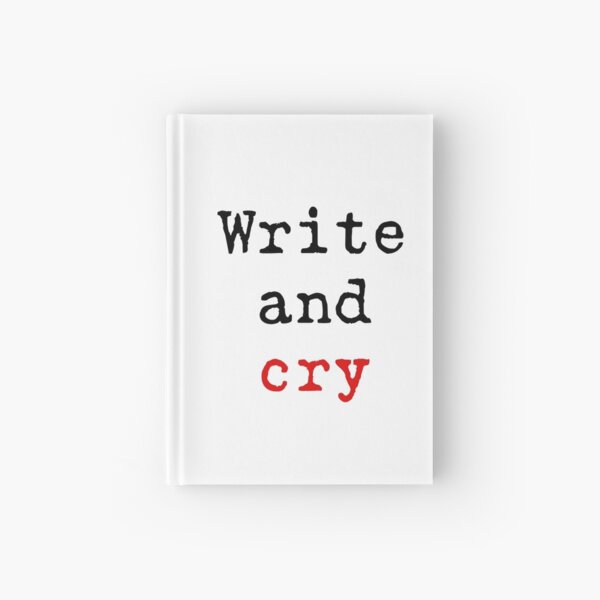 Item preview, Write and cry - The Anti-Perfcetionist Design designed and sold by clhwindsor.