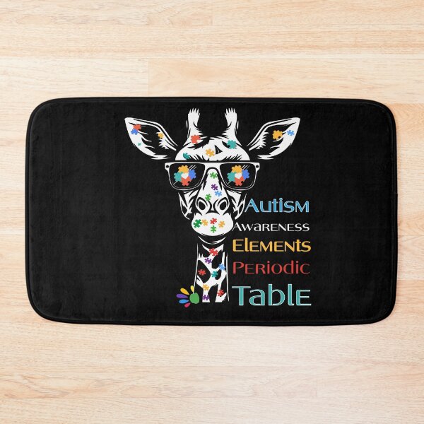 Item preview, Autism Awareness Elements Periodic Table designed and sold by KolbaVison.