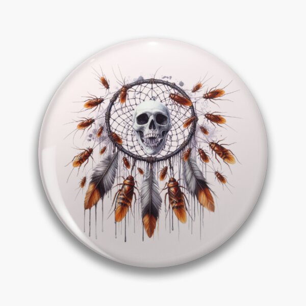 Item preview, Scary Dream Catcher – Horror Aesthetic Spooky Nightmare Design designed and sold by harmzk90.