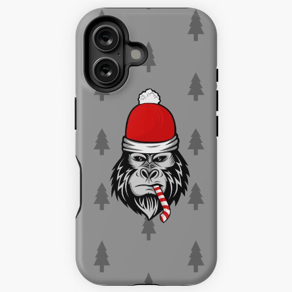 Item preview, christmas santa claus gorilla monkey designed and sold by Gossip Rag.