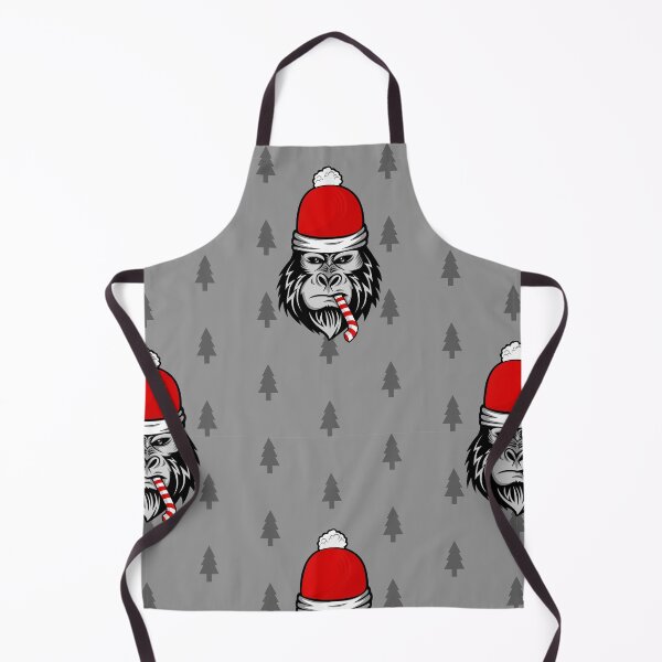 Item preview, christmas santa claus gorilla monkey designed and sold by Gossip Rag.