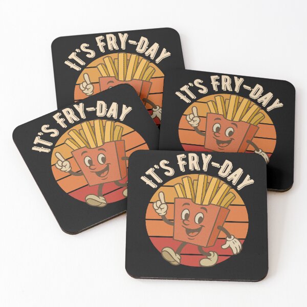 Item preview, It's Fry-Day designed and sold by MixedVibes Co..