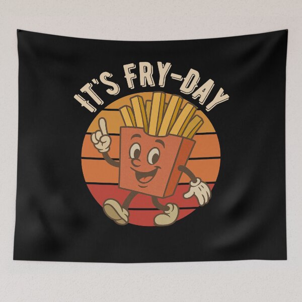 Item preview, It's Fry-Day designed and sold by MixedVibes Co..