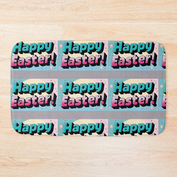 Item preview, Happy Easter 2025 – Bold Vibrant Easter Lettering Design designed and sold by All Creative Designer.