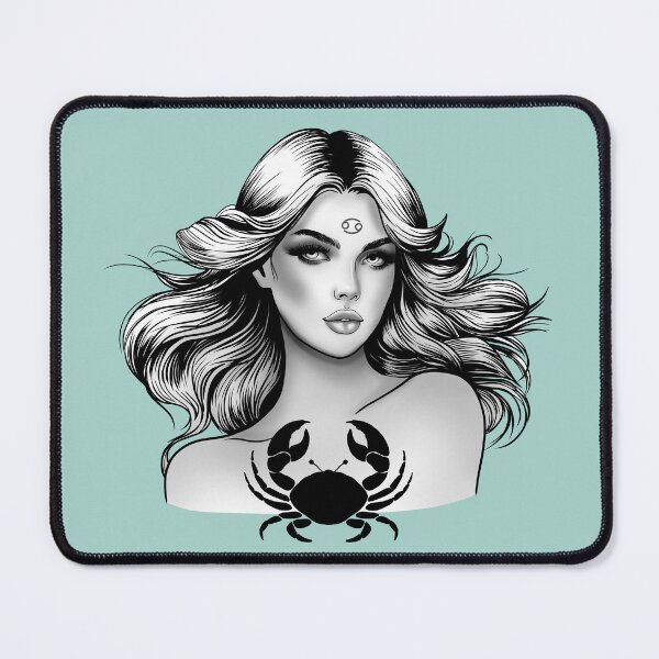 Item preview, Carina the Cancer V2 - Soft Aqua designed and sold by MaryAura.