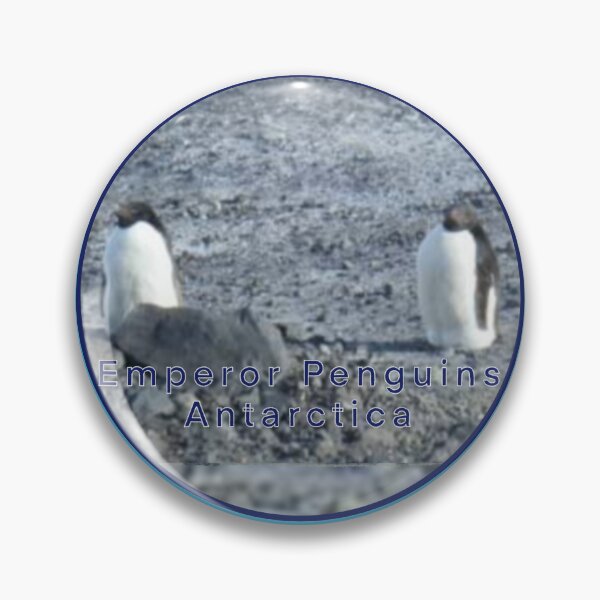Item preview, 2 Emperor Penguins Antarctica designed and sold by Snarkers Promotions .