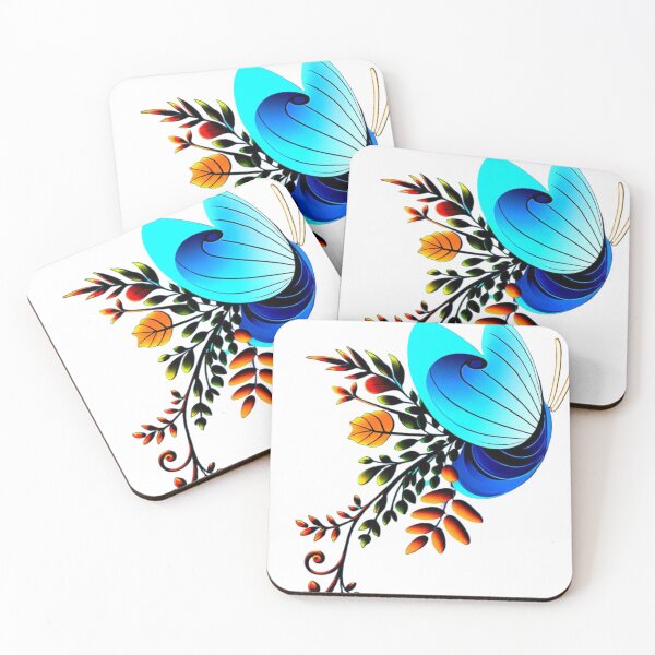 Item preview, butterflies and flowers designed and sold by designt1shirts.