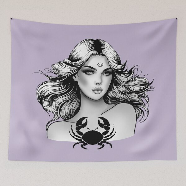 Item preview, Carina the Cancer V2 - Lavender Haze designed and sold by MaryAura.
