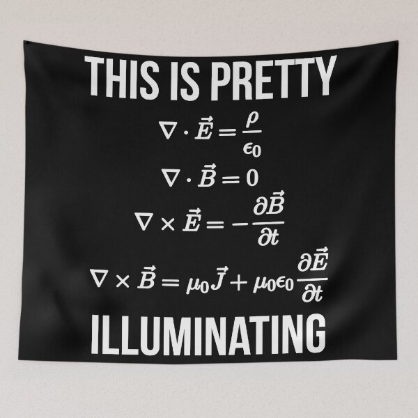 Item preview, Maxwell Equations Differential Finally Some Illumination designed and sold by at85productions.