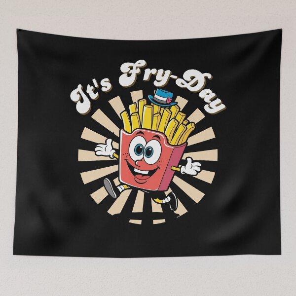 Item preview, It's Fry-Day designed and sold by MixedVibes Co..