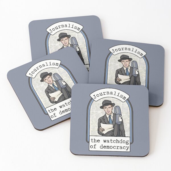 Item preview, Journalism The Watchdog of Democracy designed and sold by Unhinged Heather.