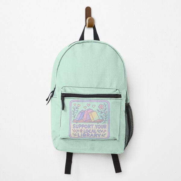 Item preview, Support Your Local Library Cute designed and sold by TomFrontierArt.