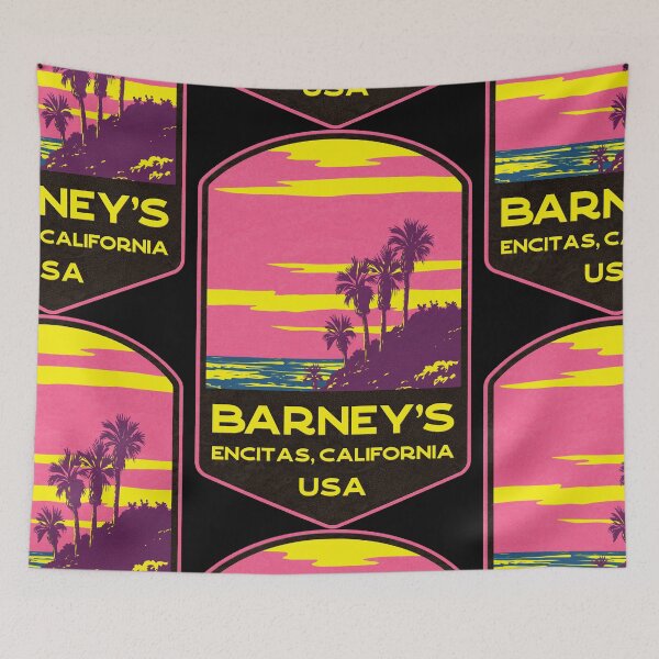 Item preview, Barney’s Surf Spot Encitas designed and sold by JordanHolmes.