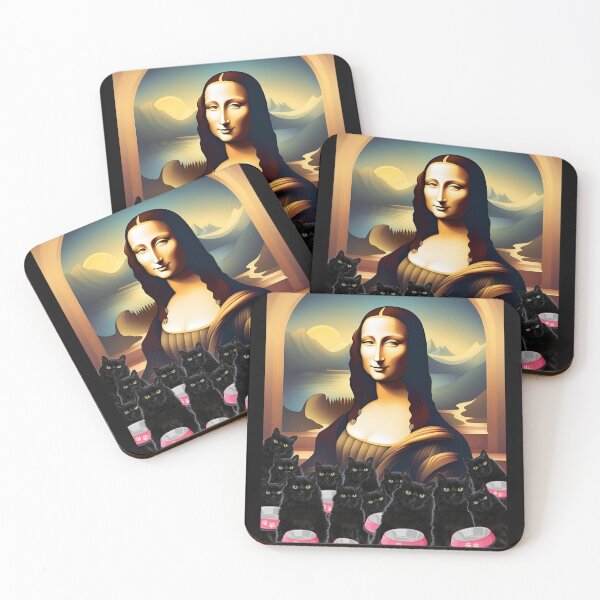 Item preview, Meowna Lisa - Meowtrix Realms designed and sold by StillandSoul.