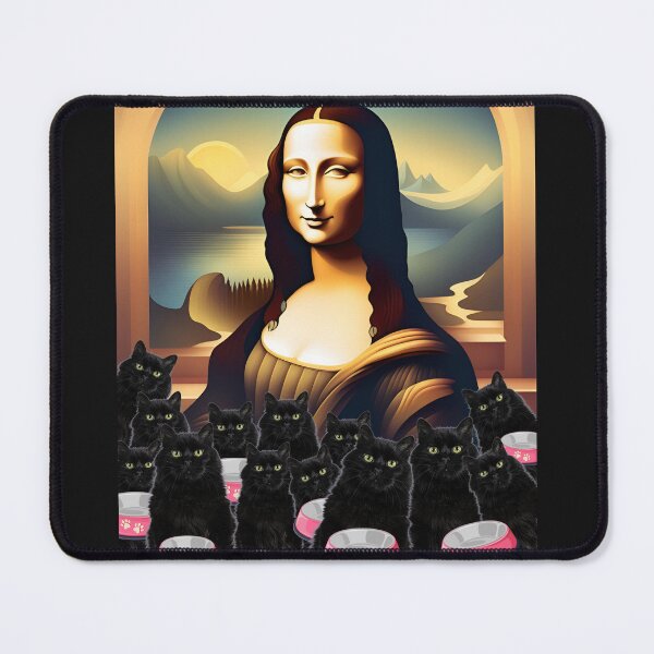 Item preview, Meowna Lisa - Meowtrix Realms designed and sold by Meowtrix.Realms.