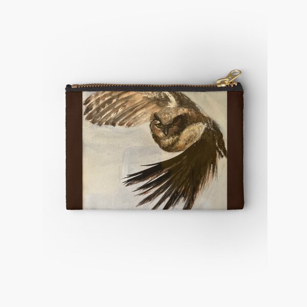 Item preview, Búho en acuarela y gouache en vuelo designed and sold by Seamic-Views.