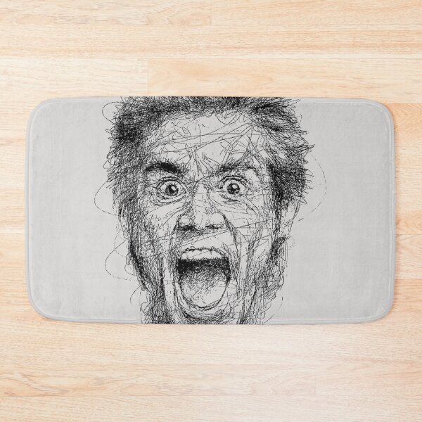 Item preview, scribbles Jim Carrey designed and sold by Scribbles Aboo.