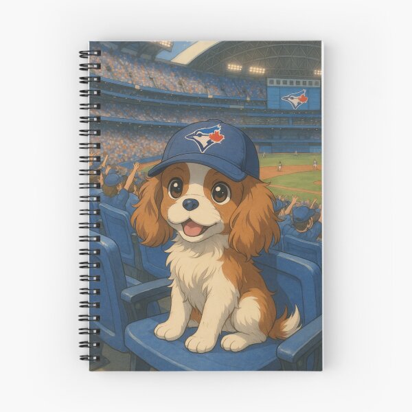 Item preview, Cavalier King Charles Puppy at Toronto Baseball Game designed and sold by Koticmak Store.