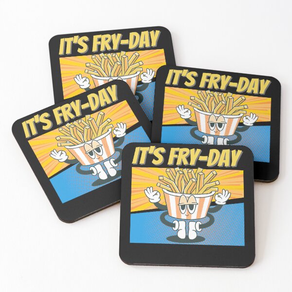 Item preview, It's Fry-Day designed and sold by MixedVibes Co..