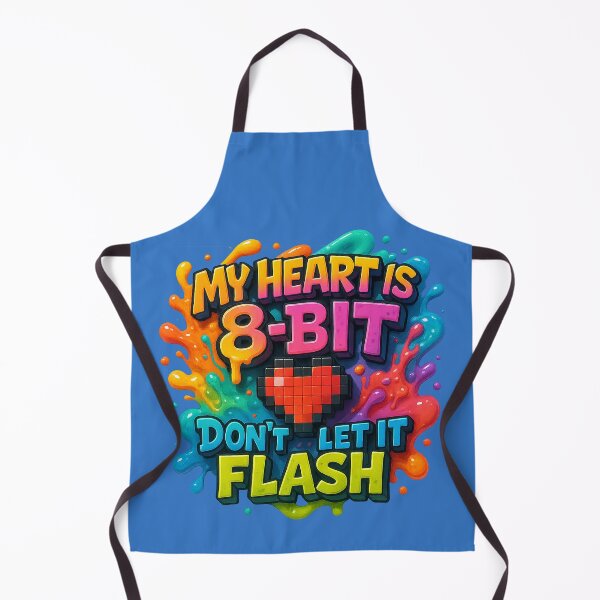 Item preview, My heart beats 8-bit – Gaming meets emotions designed and sold by Girih.