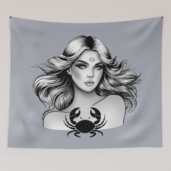 Item preview, Carina the Cancer V2 - Moonlit Gray designed and sold by MaryAura.