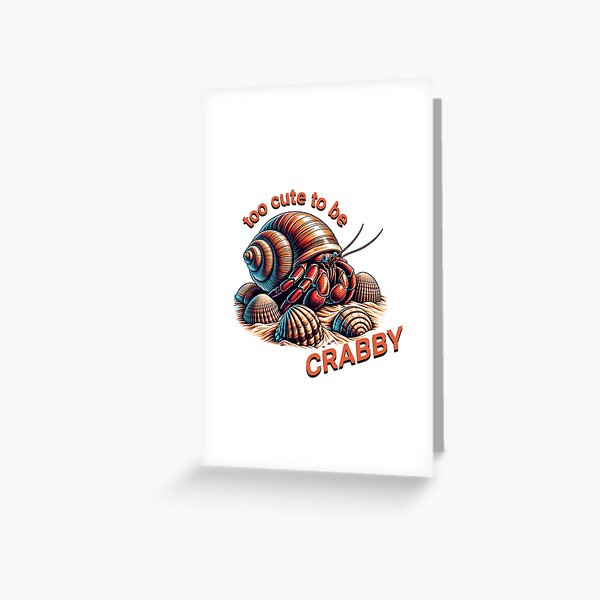 Artikel-Vorschau von Einsiedler Crabby, designt und verkauft von Shipwrecked2020.