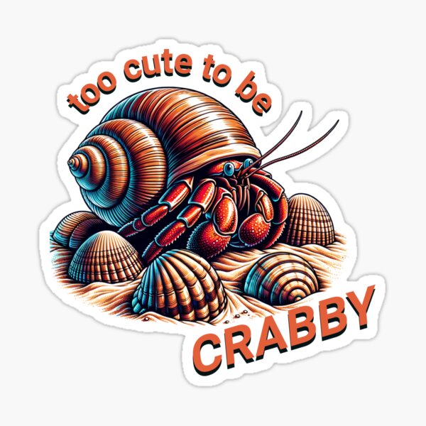 Item preview, Hermit Crabby designed and sold by Shipwrecked2020.