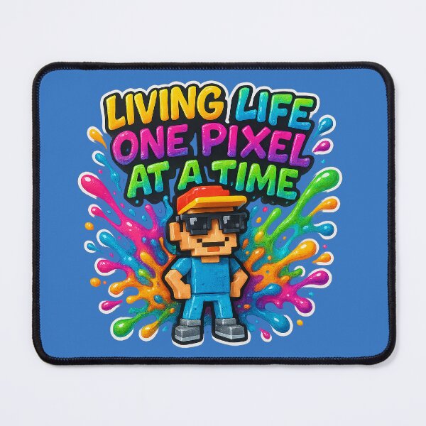 Item preview, One pixel at a time – lifestyle in pixel art designed and sold by Girih.