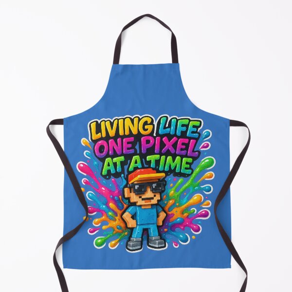 Item preview, One pixel at a time – lifestyle in pixel art designed and sold by Girih.