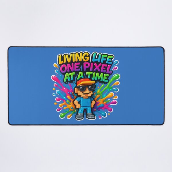 Item preview, One pixel at a time – lifestyle in pixel art designed and sold by Girih.