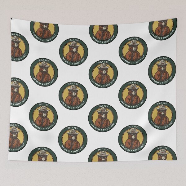 Item preview, “Only You” Smokey the Bear parody (streets light) designed and sold by OliverWilde1312.